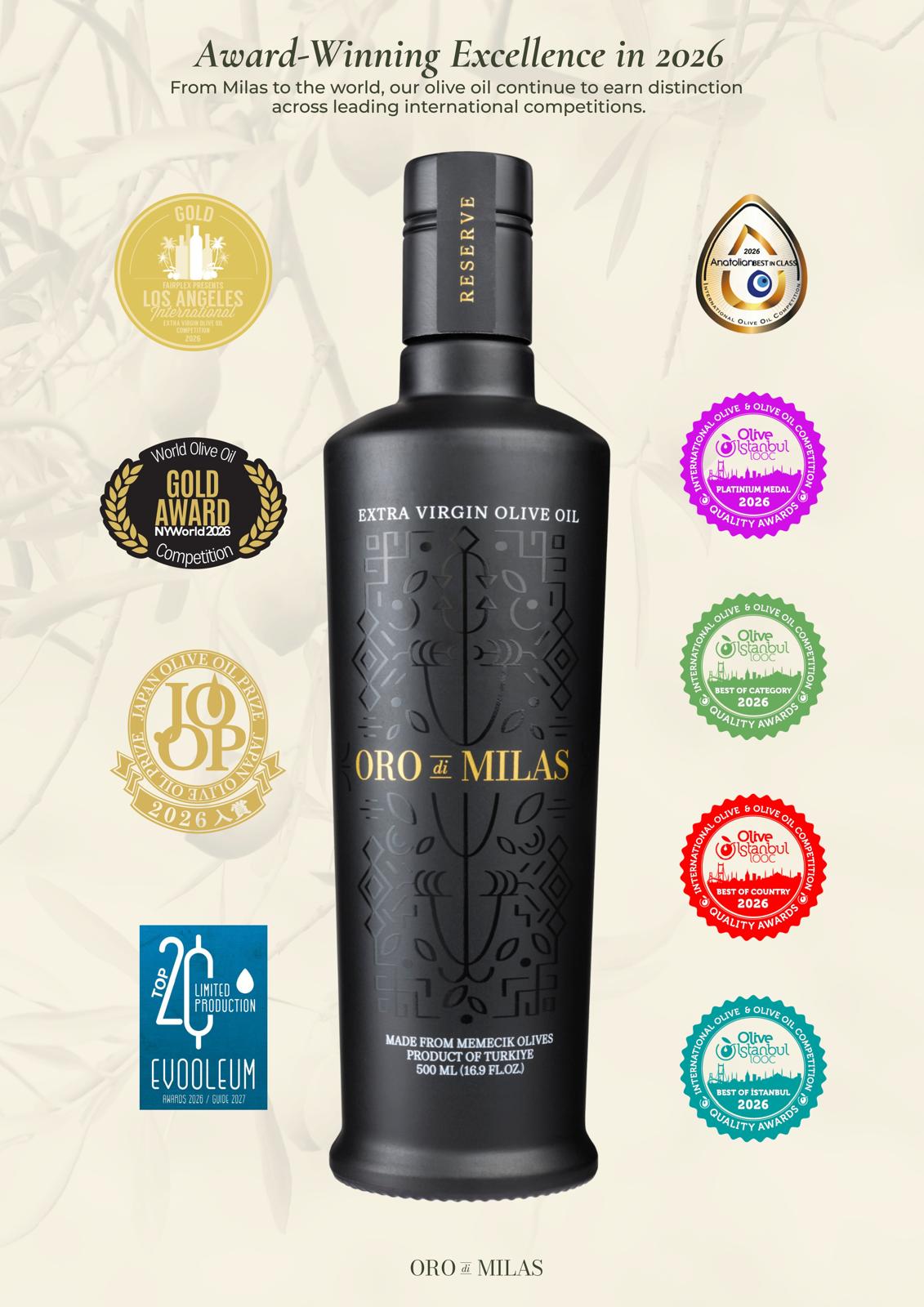 Oro Di Milas 500ml | Extra Virgin Olivenöl